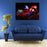 Super Mario Flying In Galaxy Wall Art Canvas