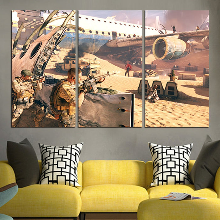 Spec Ops The Line Multi7 Plaza Wall Art Canvas