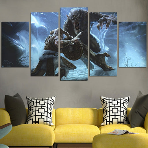 The Elder Scrolls Online Forest Creature Wall Art Canvas