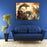 Blue Dragon Wall Art Canvas
