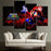 Super Mario Flying In Galaxy Wall Art Canvas