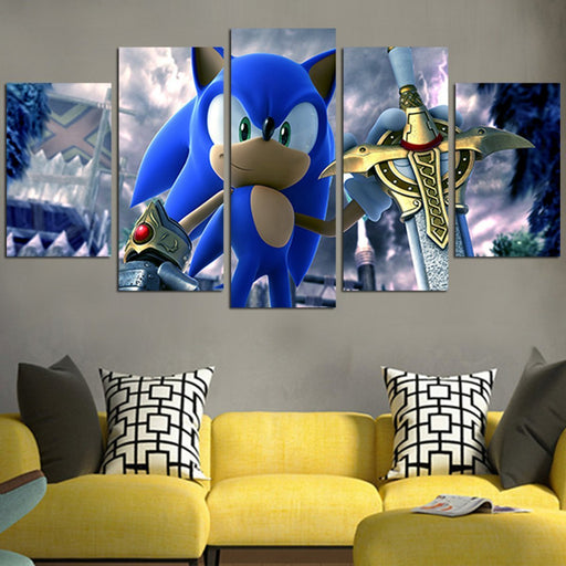 Sonic & the Black Knight Wall Art Canvas