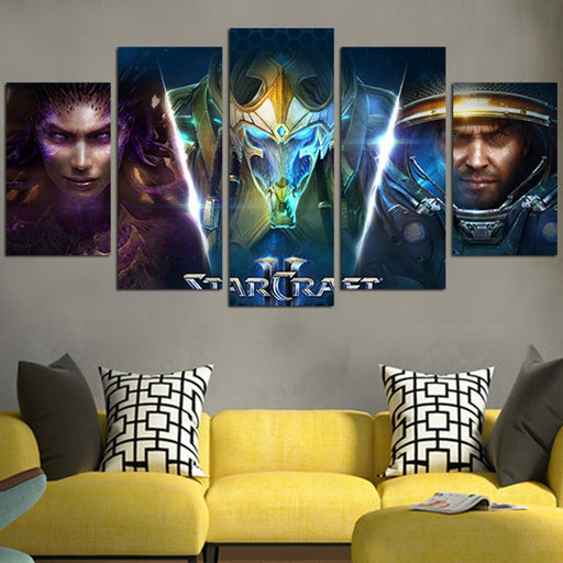 Starcraft 5th Anniversary Wall Art Canvas