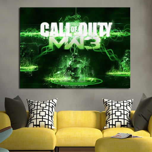 Call of Duty MW3 Background Wall Art Canvas