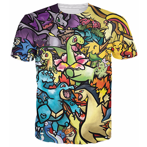 Characters Pokemon Shirts