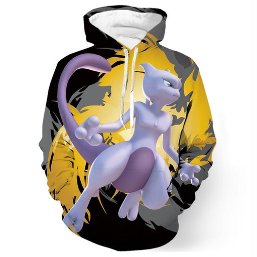 Pokemon Mewtwo 3D Printed Shirts