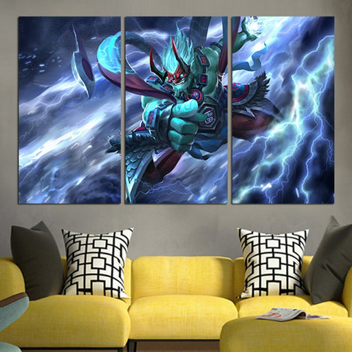 Storm Spirit In Divine Ascension Wall Art Canvas