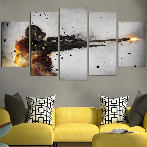 Counter Strike Sniper Wall Art Canvas