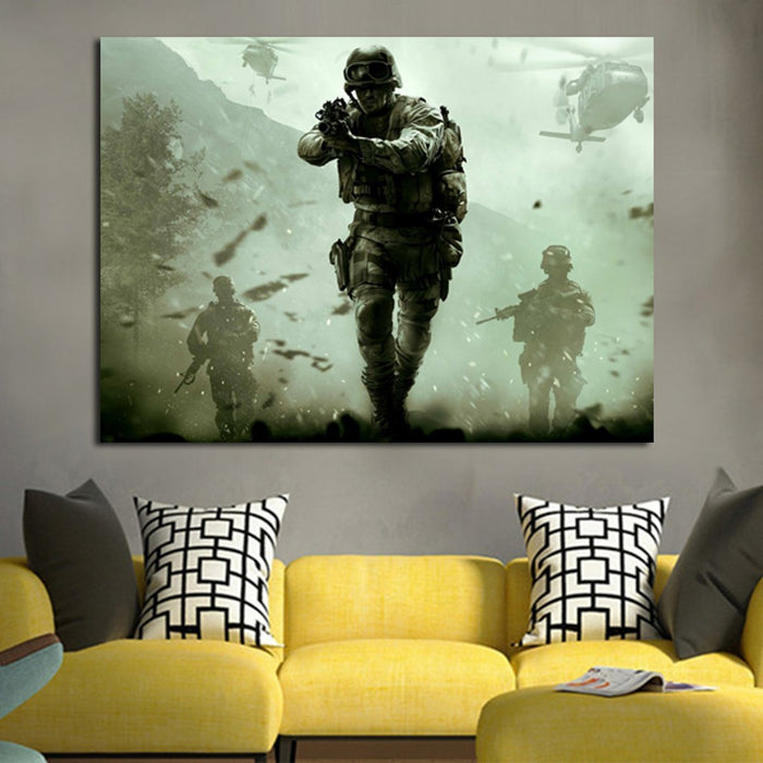 Infinite Warfare and Call of Duty Wall Art Canvas