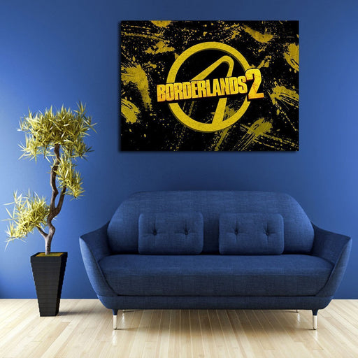 Borderlands 2 Logo Wall Art Canvas