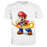 Super Mario With Fireball Shirts