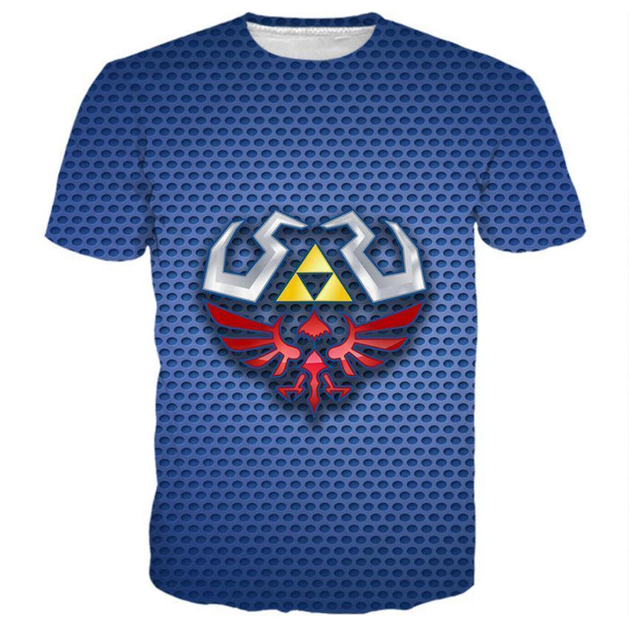 Legend Of Zelda Colorful Symbol Shirts