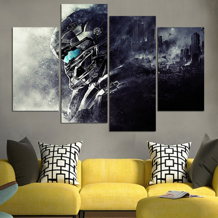Spartan Locke Halo 5 Guardians Wall Art Canvas