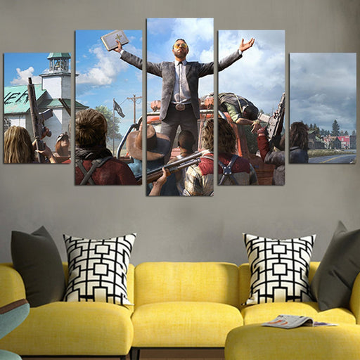 Characters In Far Cry Wall Art Canvas