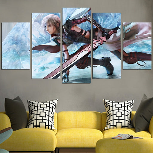 Final Fantasy Lightning Returns Wall Art Canvas