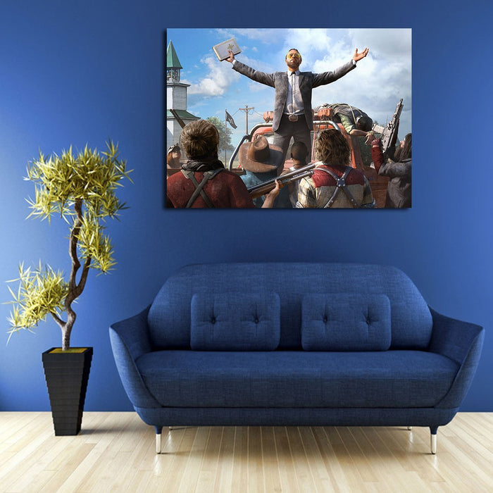 Characters In Far Cry Wall Art Canvas