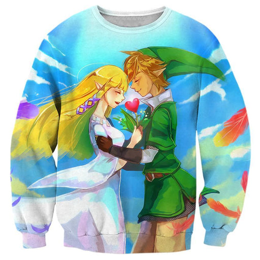 Zelda And Link Love Shirts
