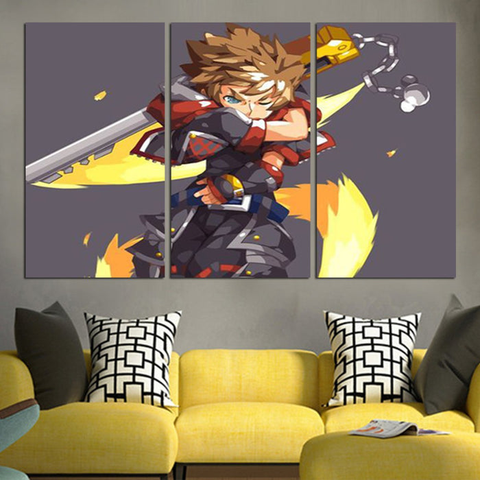 Evil Art Kingdom Hearts Wall Art Canvas