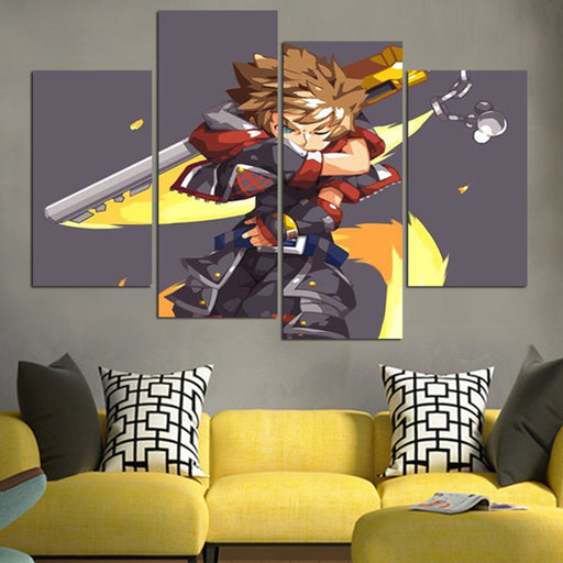 Evil Art Kingdom Hearts Wall Art Canvas