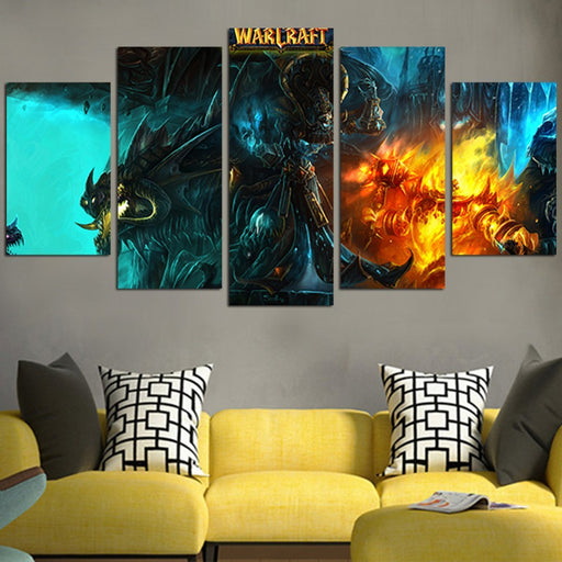 Kunst World Of Warcraft Wall Art Canvas