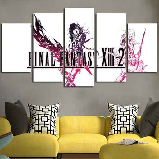 5 Panel Logo Final Fantasy XIII-2
