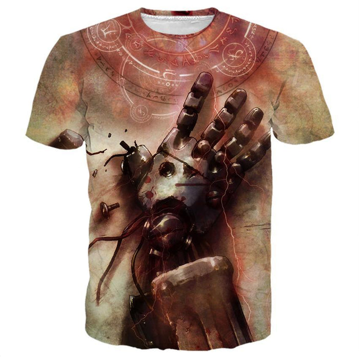 Fullmetal Alchemist Hand Of Alphonse Elric Shirts