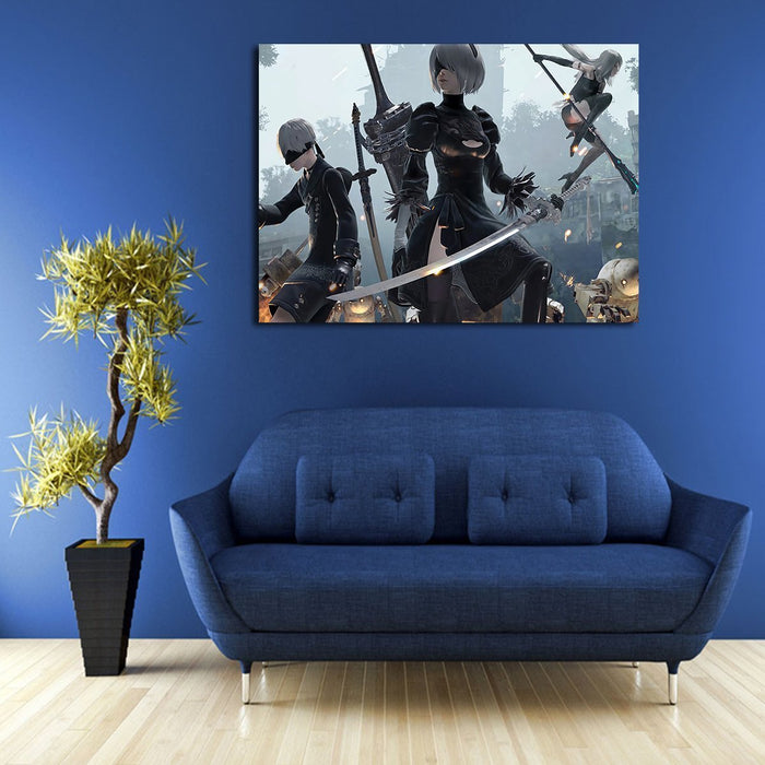 Nier Automata Day One Edition Wall Art Canvas