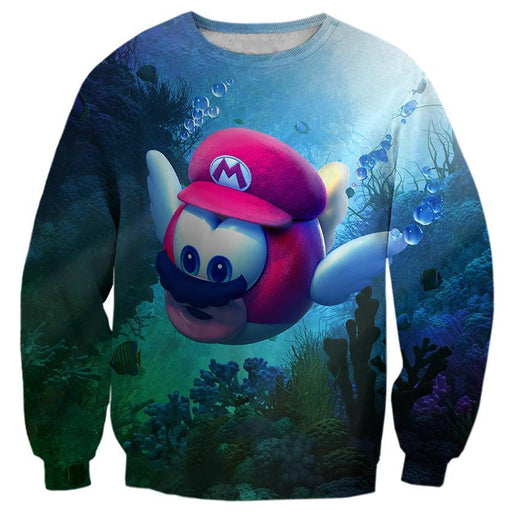 Super Mario Odyssey Underwater Shirts