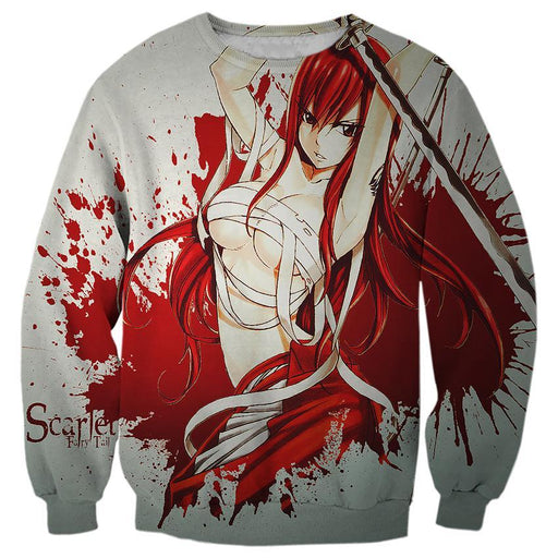 Fairy Tail Erza Scarlet Blood Shirts