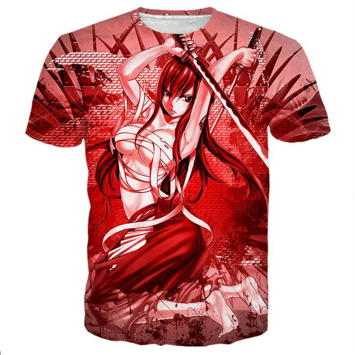 Fairy Tail Erza Scarlet Shirts