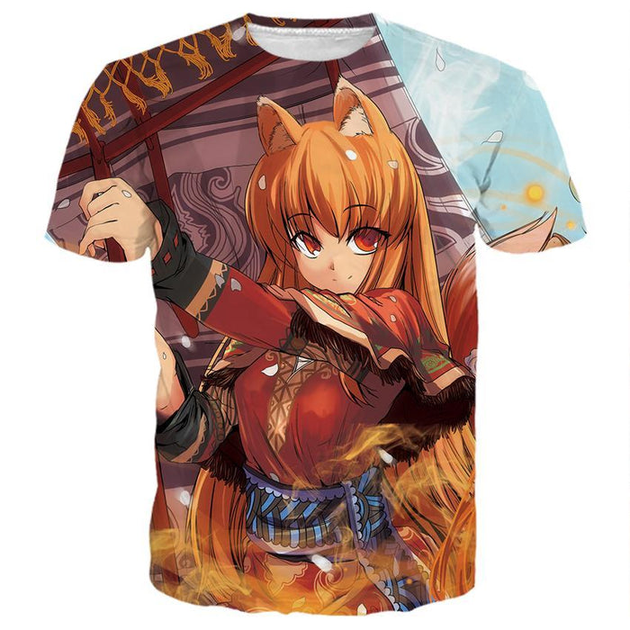 Spice And Wolf Holo Shirts
