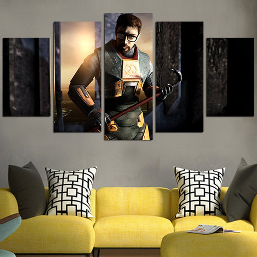 Gordon Freeman Half-Life Wall Art Canvas
