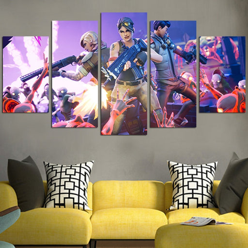 Fortnite Survive The Storm Wall Art Canvas