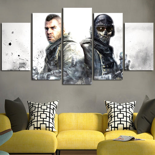 Call Of Duty Rajan Mann Wall Art Canvas