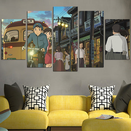 From Up On Poppy Hill Shiro And Umi Wall Art Canvas