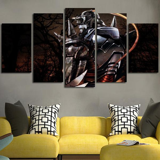 Fullmetal Alchemist Alphonse Elric Wall Art Canvas