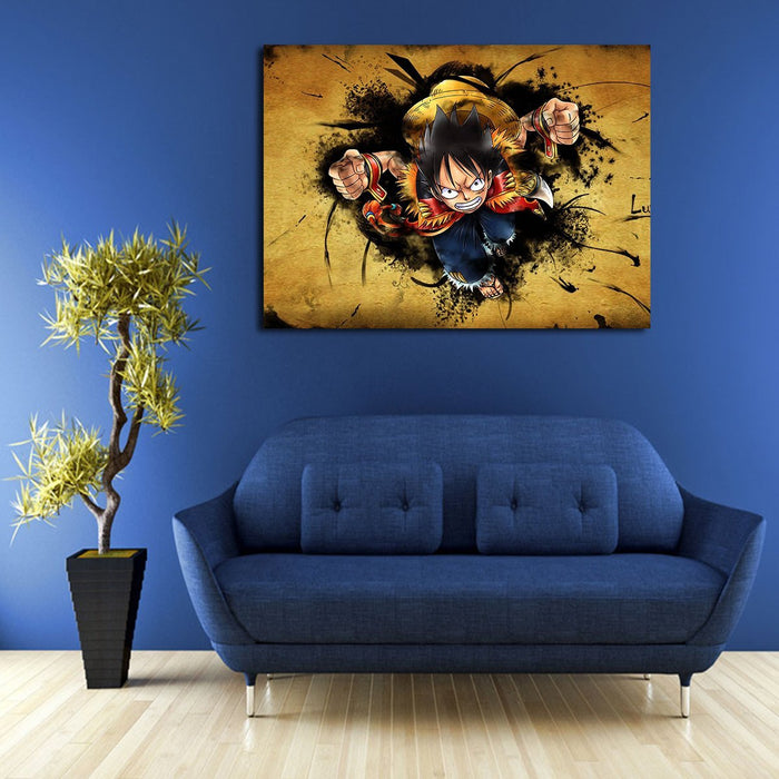 Monkey D. Luffy Wall Art Canvas