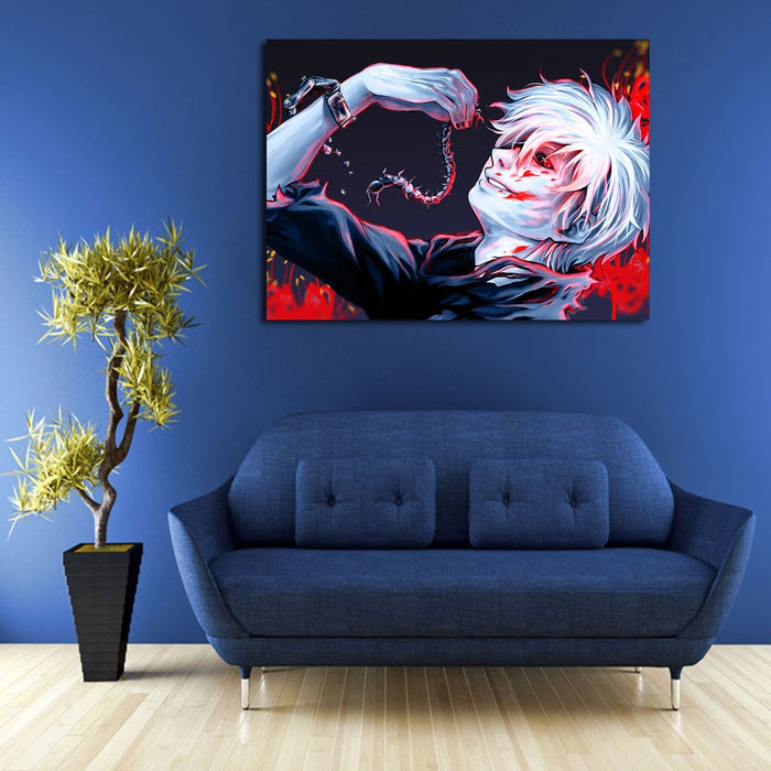 Tokyo Ghoul And The Centipede Wall Art Canvas