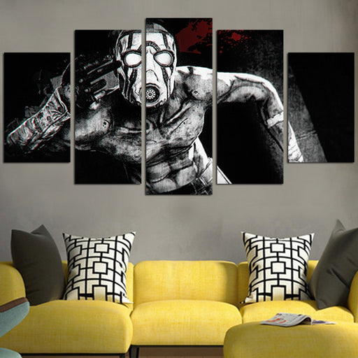 Borderlands The Handsome Collection Black And White Wall Art Canvas