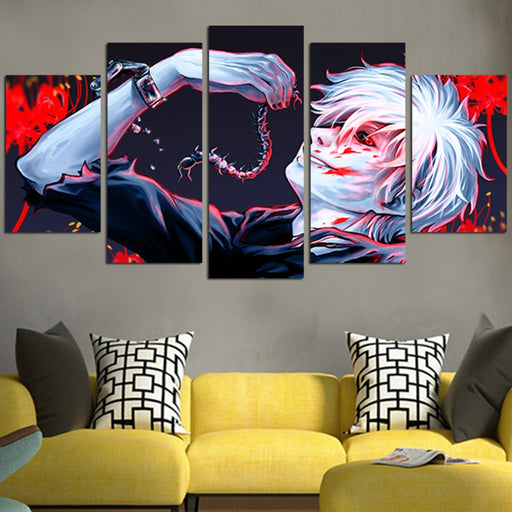 Tokyo Ghoul And The Centipede Wall Art Canvas