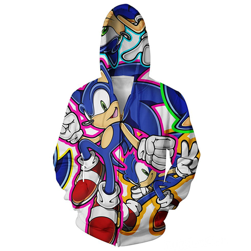 Hoodie Sonic 3D Printed Shirts