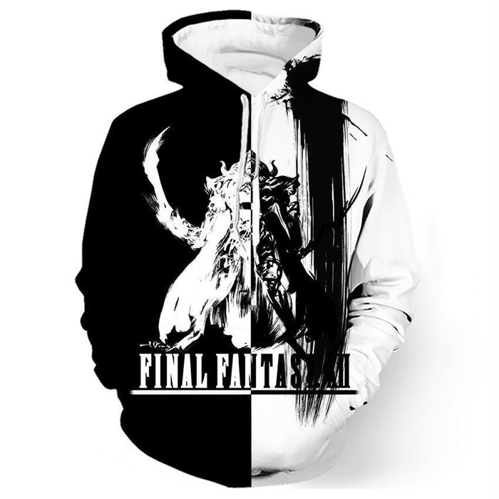 Final Fantasy XII Black And White Shirts
