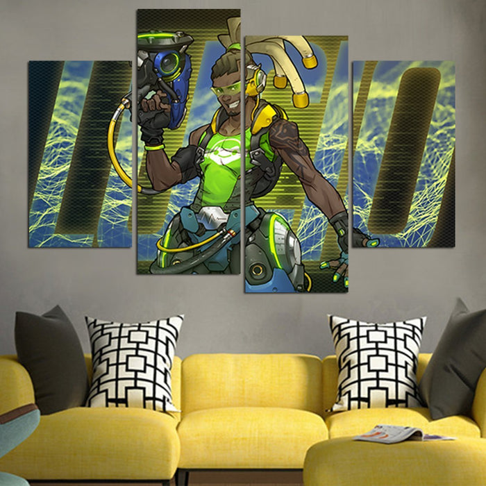 Overwatch Lucio Wall Art Canvas