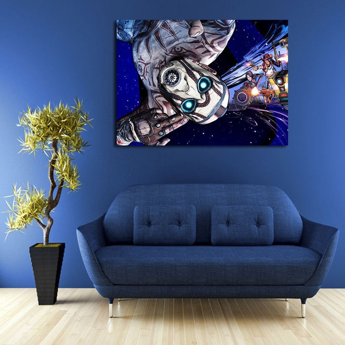 Borderlands The Handsome Collection Battle Wall Art Canvas
