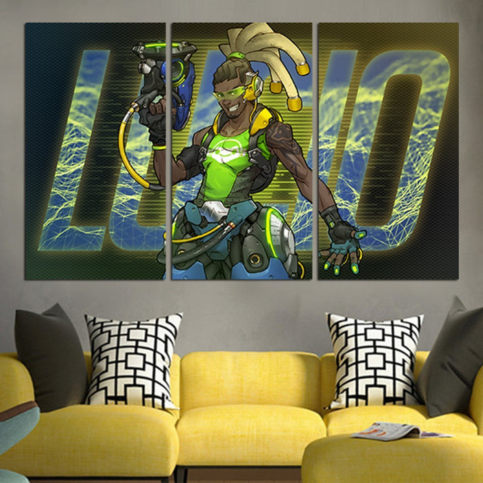 Overwatch Lucio Wall Art Canvas