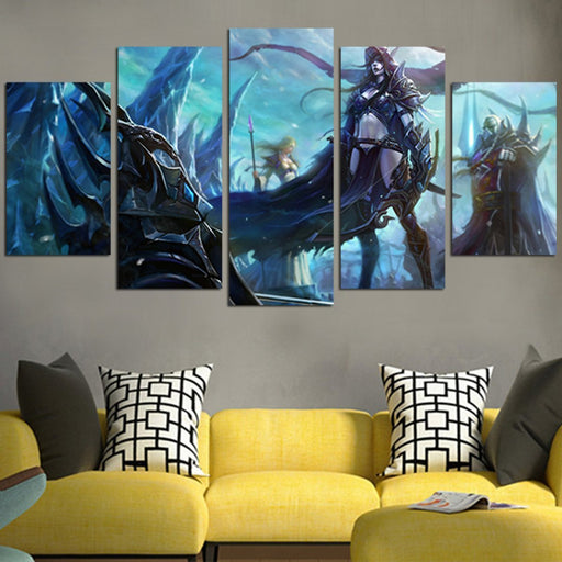 Sylvanas Windrunner World Of Warcraft Wall Art Canvas