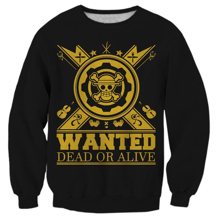 One Piece Wanted Dead Or Alive Shirts
