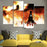 Fire Colossal Titan Wall Art Canvas