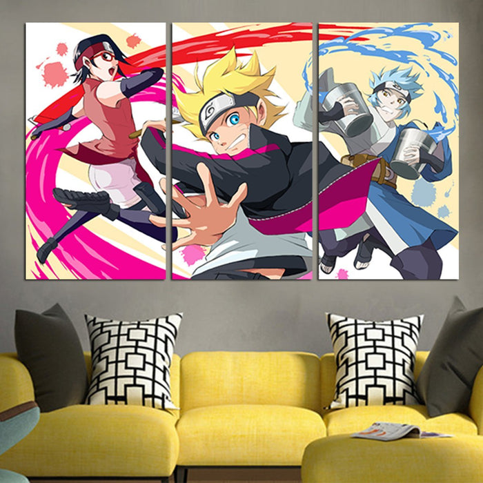 Boruto Naruto Next Generation Wall Art Canvas