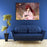 Fairy Tail Erza Scarlet Under The Moonlight Wall Art Canvas